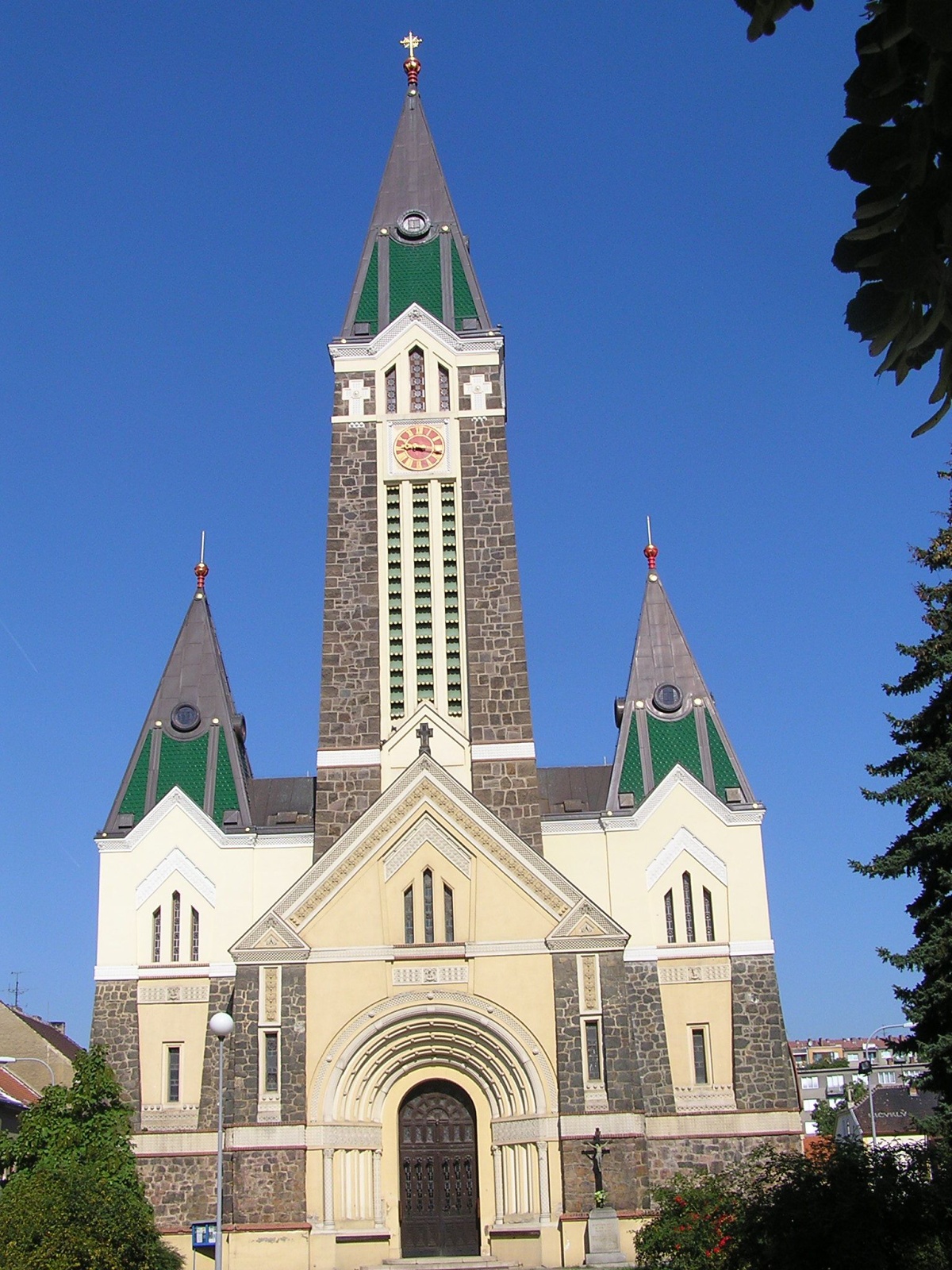 Kostel v Husovicích v Brně
