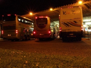 Po setmění - Čilské autobusy