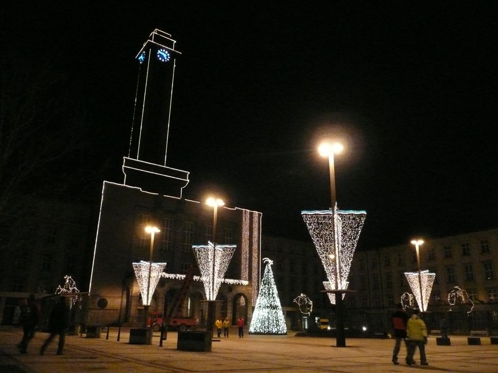 Noční Ostrava