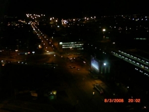 Po setmění - Olomoucké nádraží