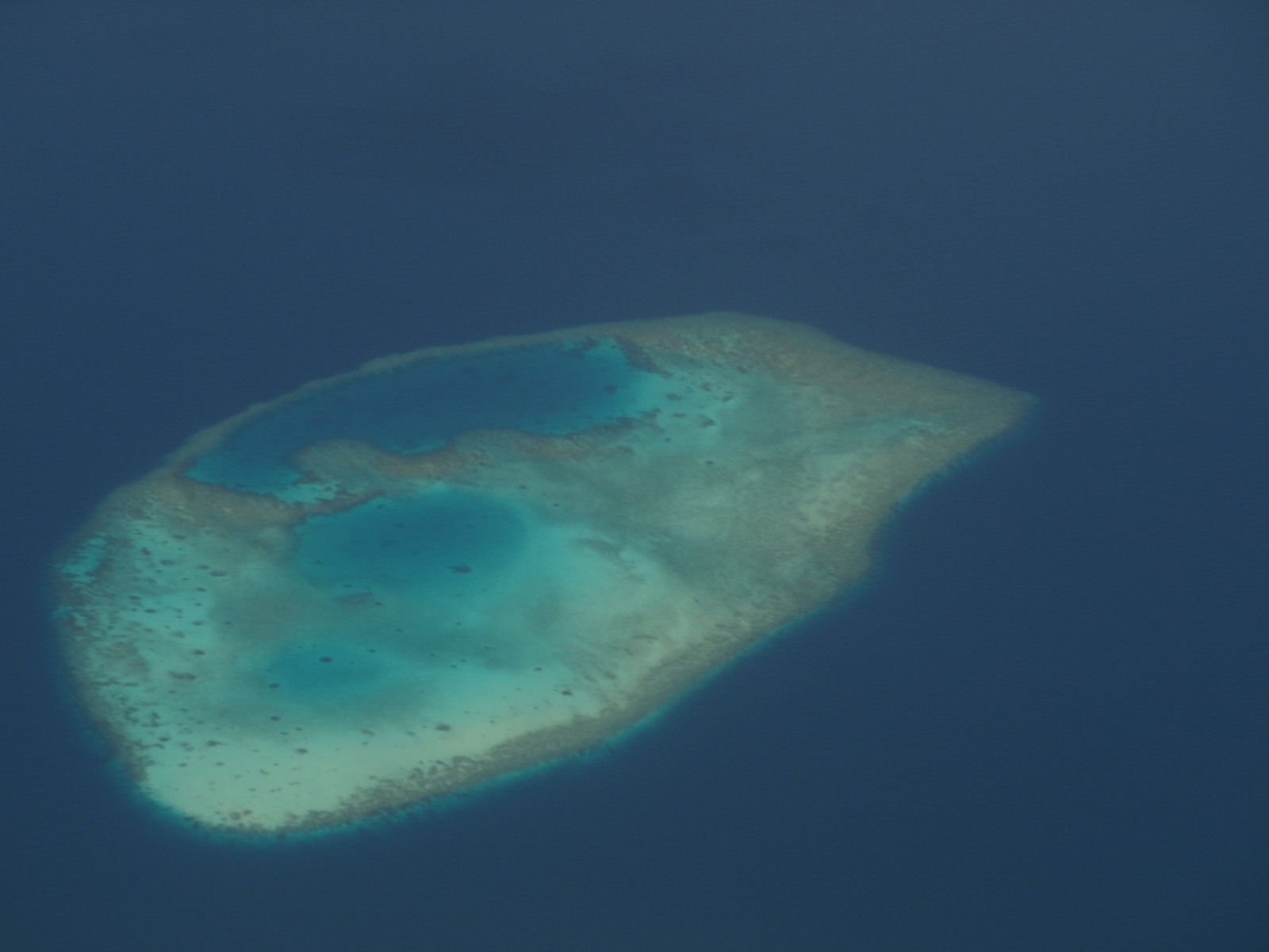 Ostrůvek na Maledivách