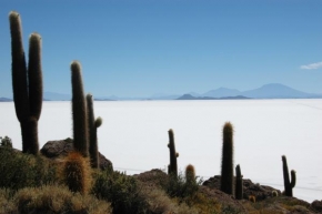 Krásy krajiny - Ostrov na Salar de Uyuni - Bolívia