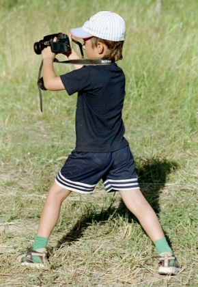 Děti - Vášnivý fotograf