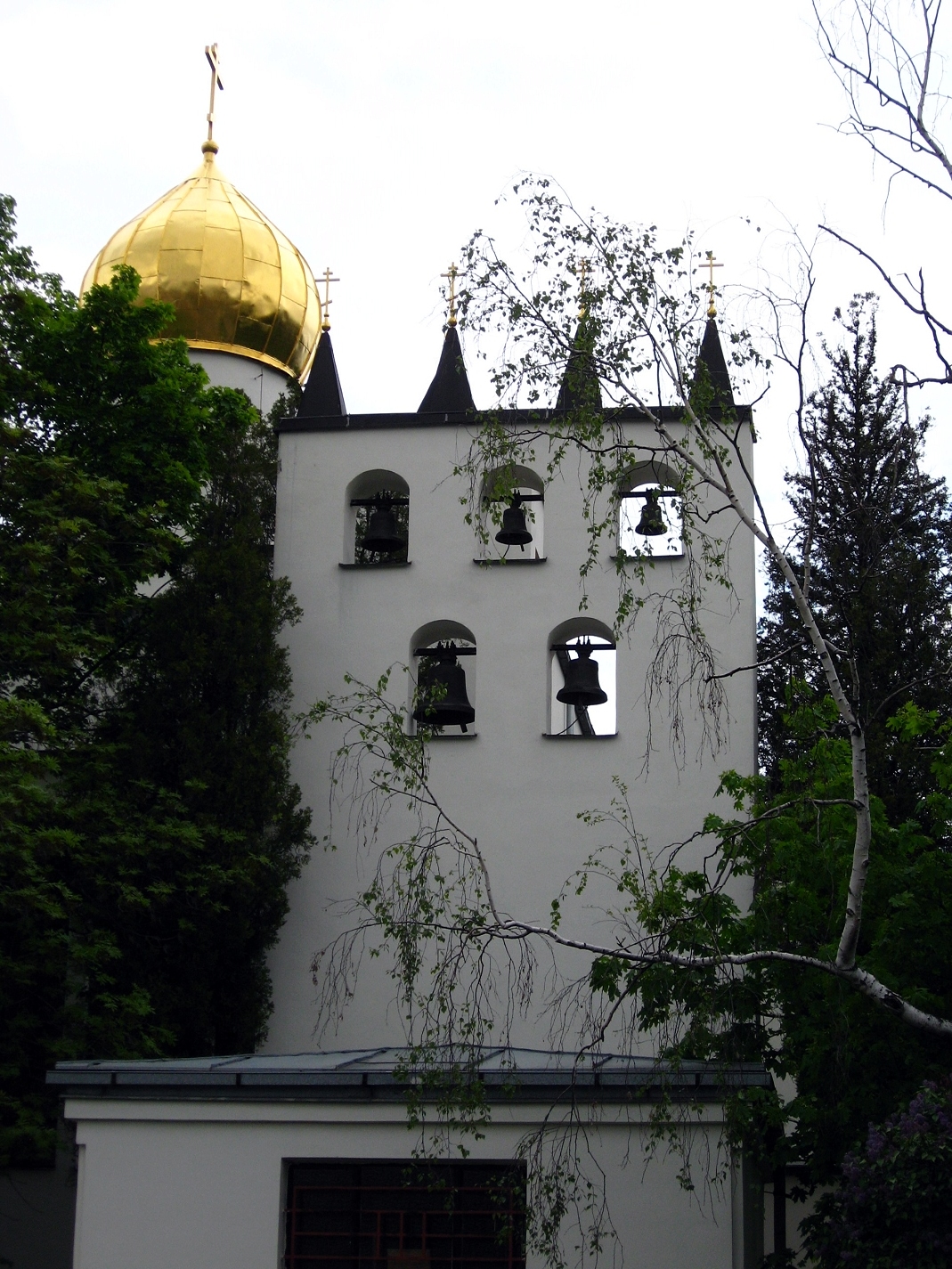 Pravoslavný kostel se zvony