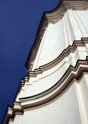 Detail v architektuře - Křtinský chrám