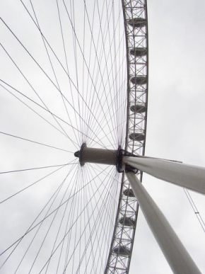 Detail v architektuře - London Eye