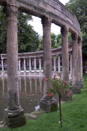 Místo, které nejraději fotografuji - Zahrada Paříže s antickýmy prvky architektury
