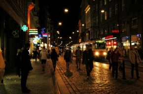 Dlouhé noci a život po setmění - Vodičkova ulice