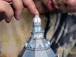 Tomáš Pešina - Dokončení modelu věže