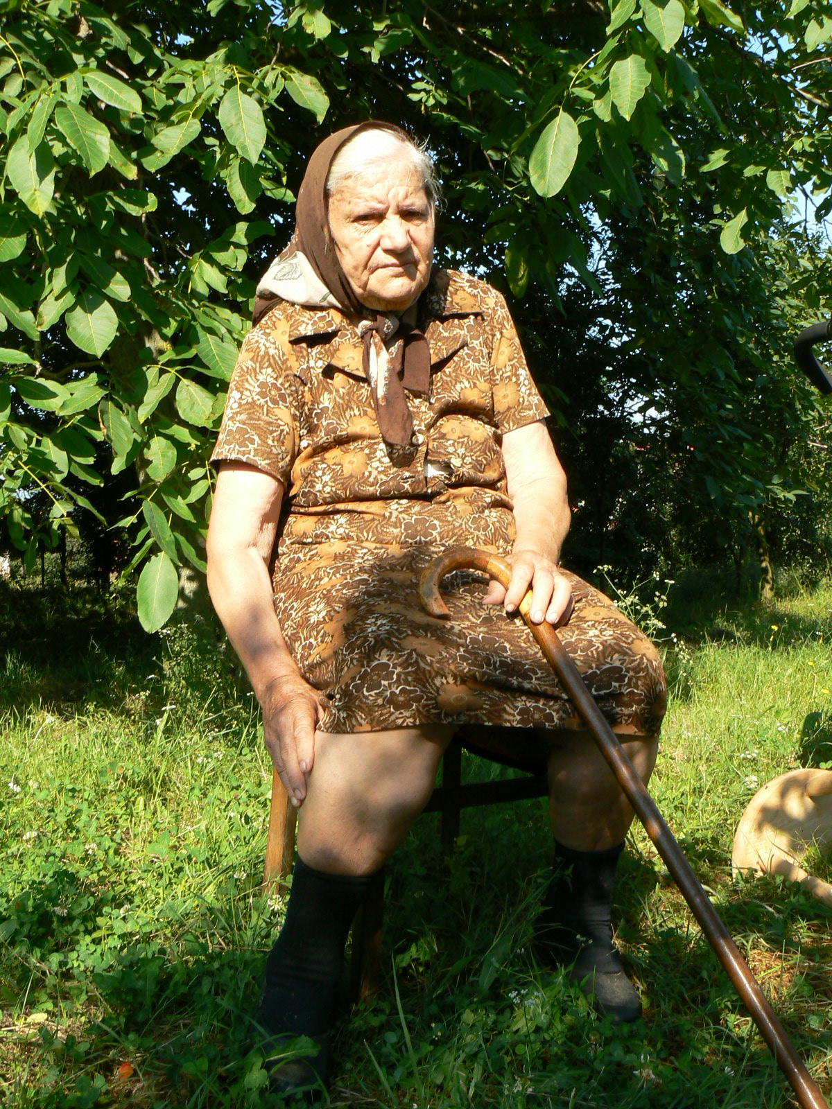 Srbská starší dáma.