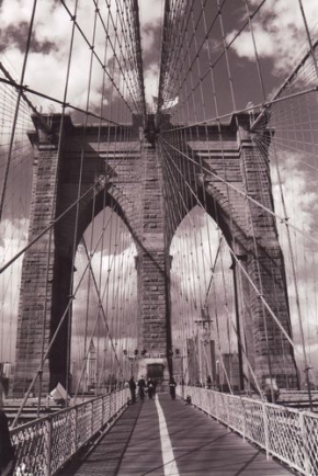 Detail v architektuře - Brooklyn Bridge