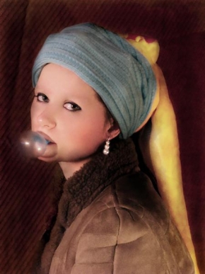 Edina Erdélyiová - Dievča s perlovou náušnicou v 21. storočí