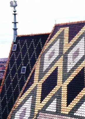 Detail v architektuře - Symbol Vídně - Dóm sv. Štěpána