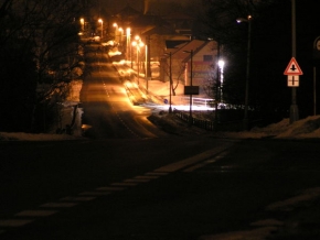 Večer a noc ve fotografii - Večerní cesta