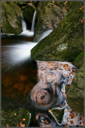 Fotograf roku v přírodě 2010 - Vodní víry Hájeného potoka