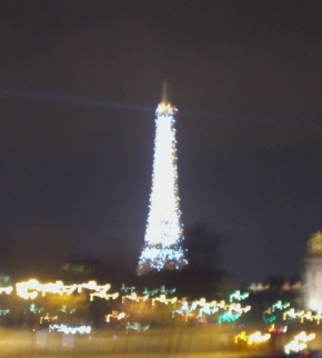 Večer a noc ve fotografii - Eifelova věž