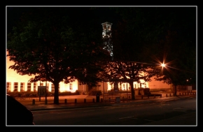 Večer a noc ve fotografii - Southampton Civic Centre