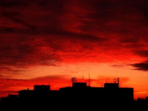 Hanka Al-Jamalová - Západ slunce nad městem