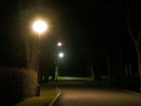 Večer a noc ve fotografii - Cesta v noci