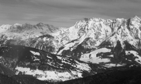 Černobílá poezie - Alpy