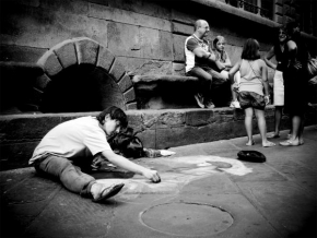 Na ulici - Fotograf roku - Junior - Madona