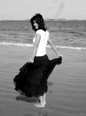Černobílá poezie - Na pláži