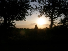 Fotograf roku v přírodě 2010 - Západ slunce + osoba