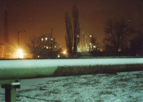 Večer a noc ve fotografii - Průmaslová zóna v noci