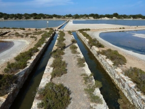 Krajina posedlá vodou - Ses salines, Formentera