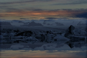 Má nejkrásnější krajina - Půlnoční barvy ledu