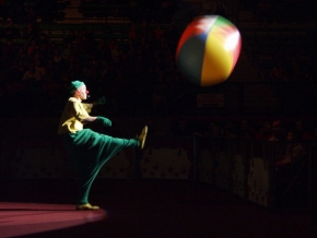 Michaela Danelová - Klaun a letící balón