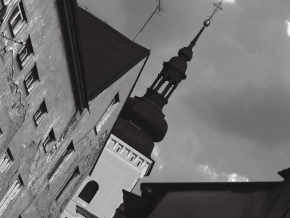 Milan Bačik - Věž kostele z jiné perspektivy
