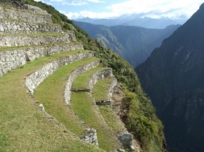 Janka Ryndová - Strmé svahy na Macchu Pichu v Peru