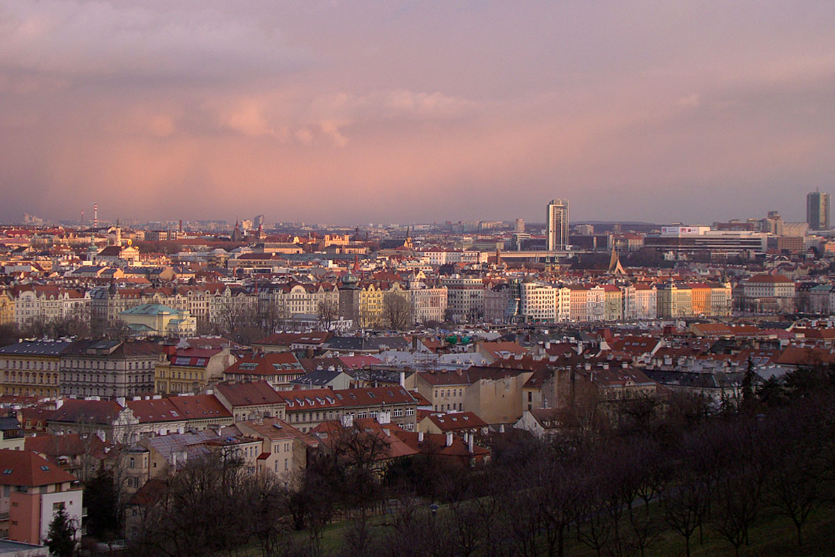 Praha z Petřína