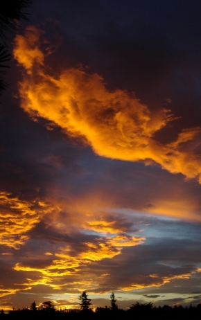 Fotíme oblohu - Nebe hoří