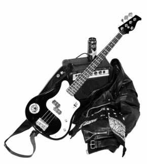Černobílá fotografie - Rock and roll