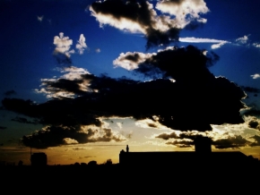 Fotíme oblohu - Pohled z okna