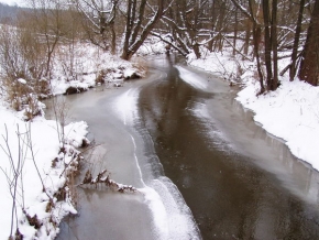 Kouzlení zimy - Zamrzlý Lipoltovský potok