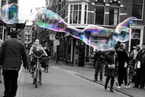 Chodím ulicí - ..a potkám bublinu. Amsterdam