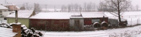 Kouzlení zimy - Pohled z okna