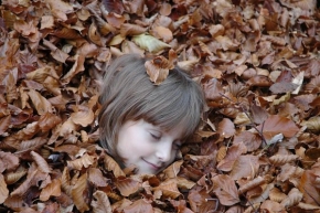 Dětské radosti - Fotograf roku - junior - Spánek v listí....