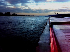 Fotíme oblohu - Nad řekou Rýnem