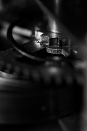 Černobílá fotografie - Mechanika 