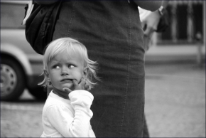 Černobílá fotografie - detsky.zajem