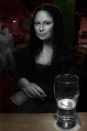 Hry s obrazem - Fotograf roku - kreativita - Mona Lisa - autoportrét