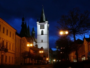 Zimní podvečer - Zimní kostel