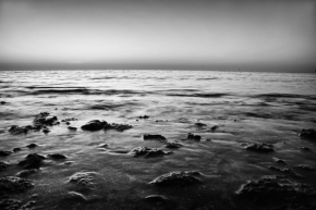 Černobílá fotografie - Horizont