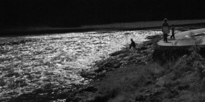Černobílá fotografie - Dunajec