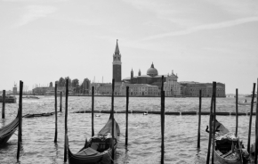 Černobílá fotografie - Venezia