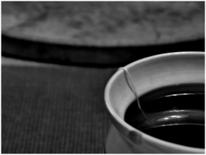 Černobílá fotografie - Čaj